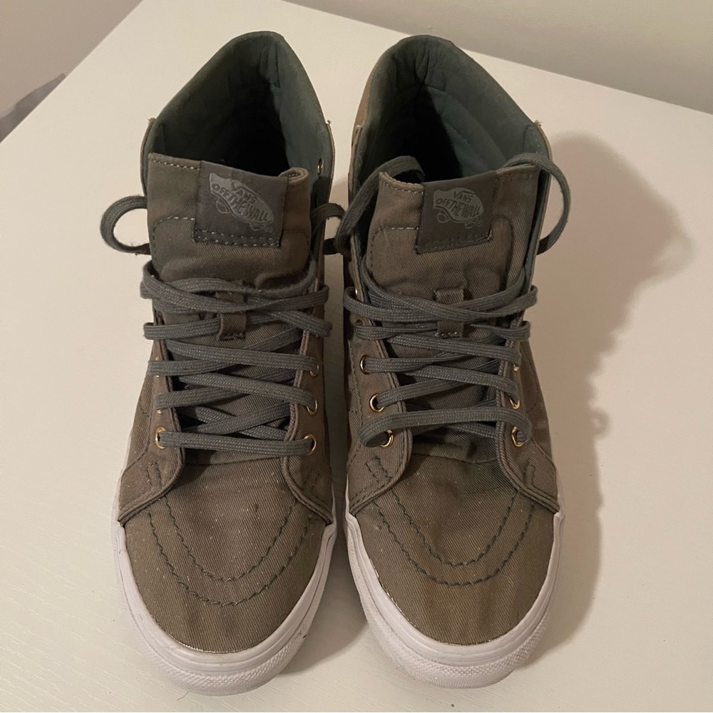 Green High Top Vans